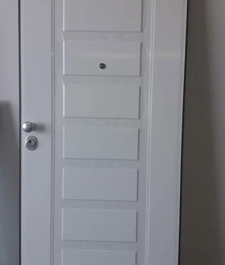 Porta a pannelli bianca
